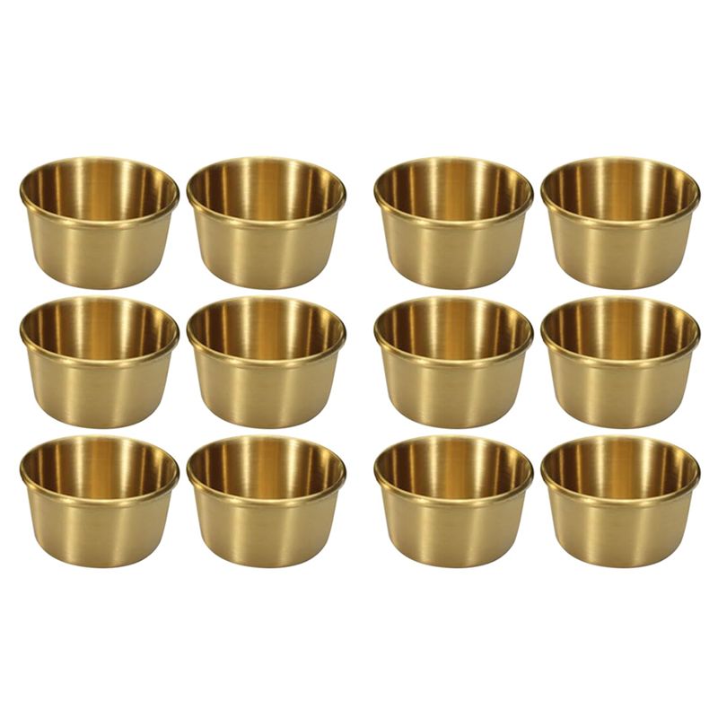 ABMI-12Pcs 2 Oz Stainless Stee - Sauce Dipping Cup review and price