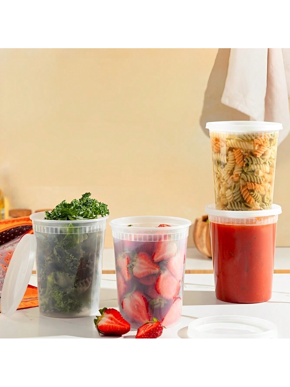 24Pack 32oz Deli Containers wi - Meal Prep Soup review and price