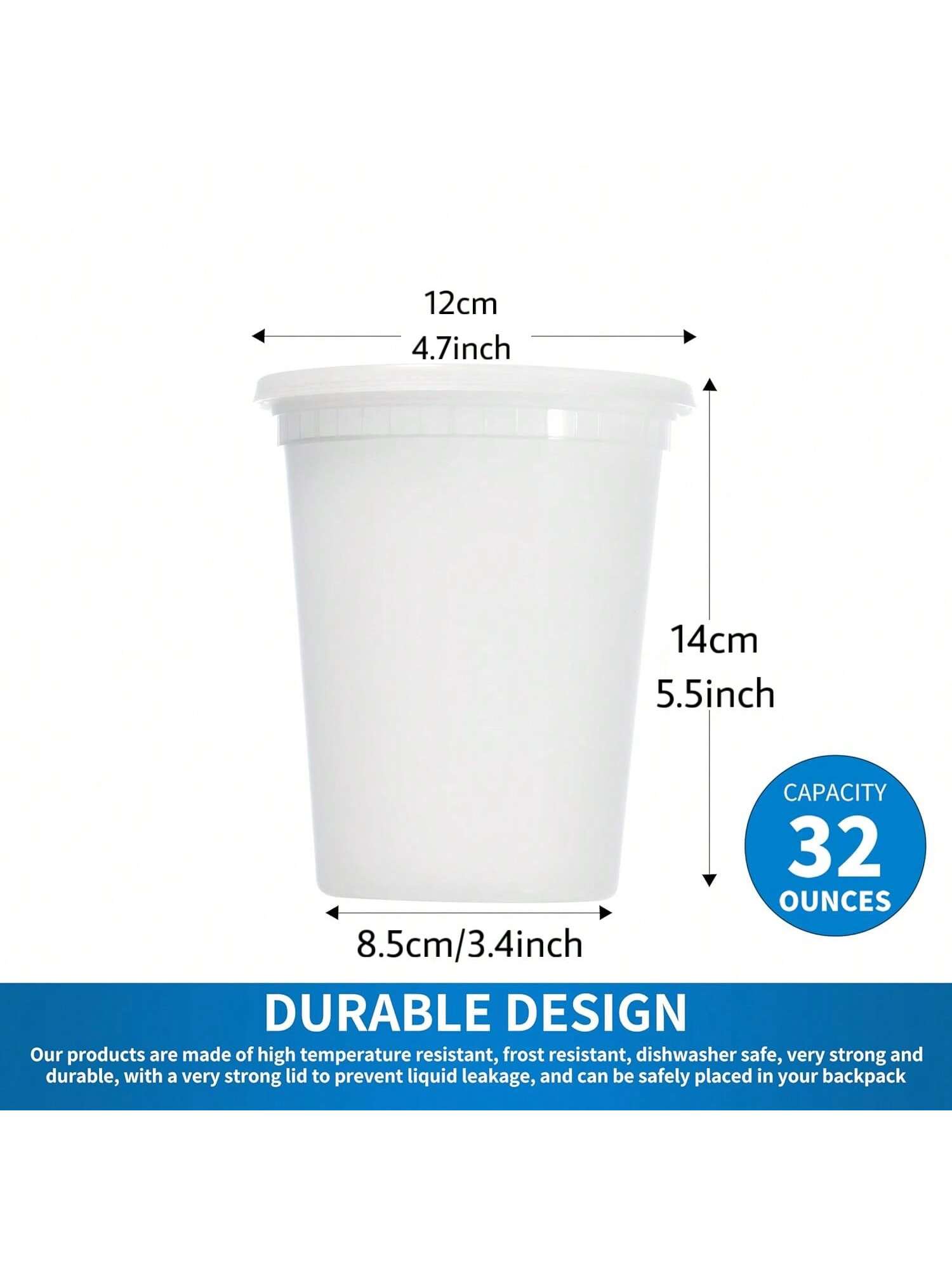 24Pack 32oz Deli Containers wi - Meal Prep Soup review and price