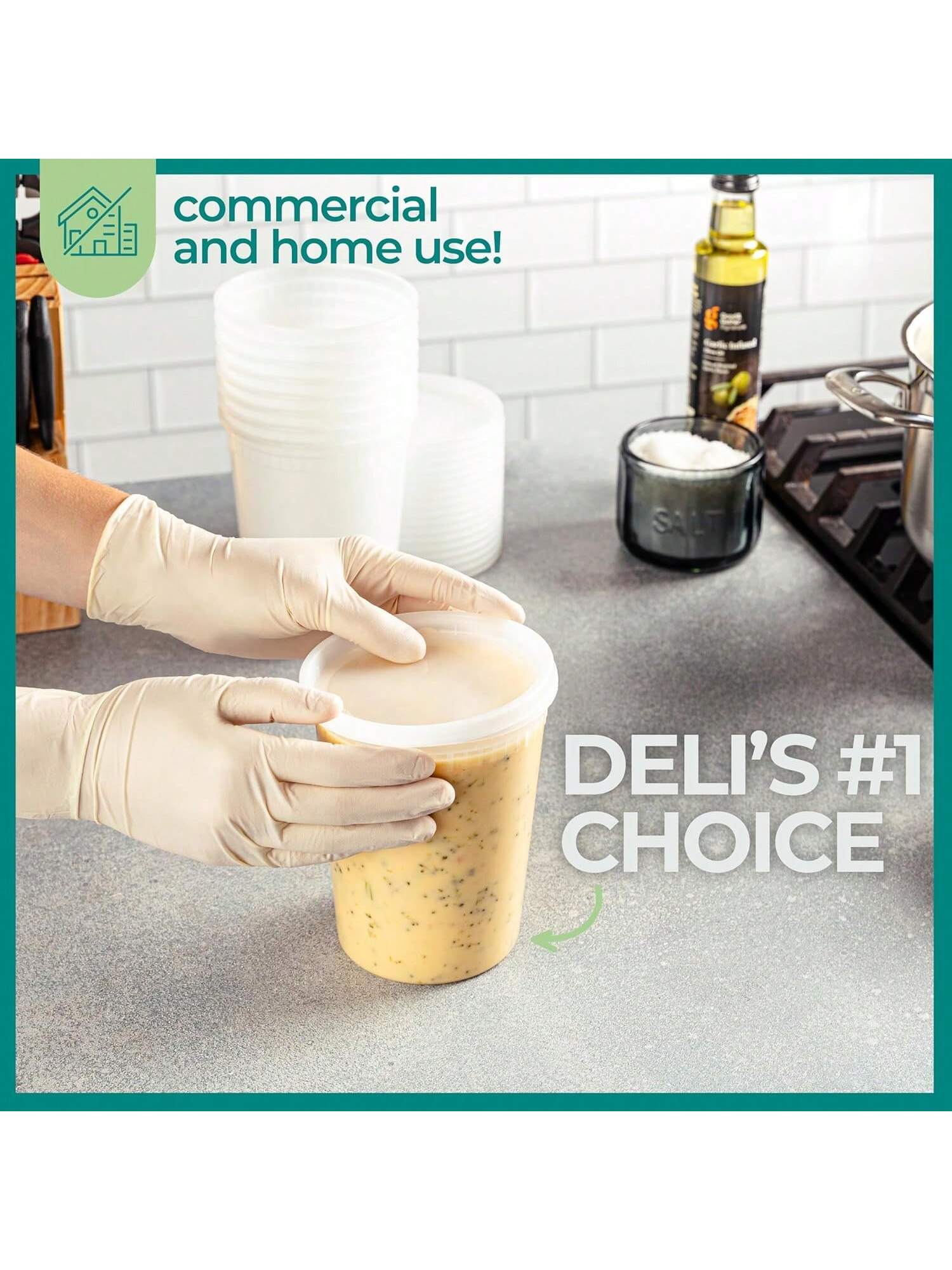 24Pack 32oz Deli Containers wi - Meal Prep Soup review and price
