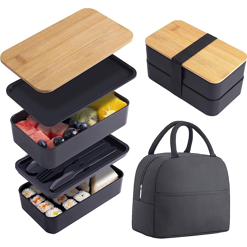 Stackable Bento Box with Utens - Meal Prep Rezepte review and price