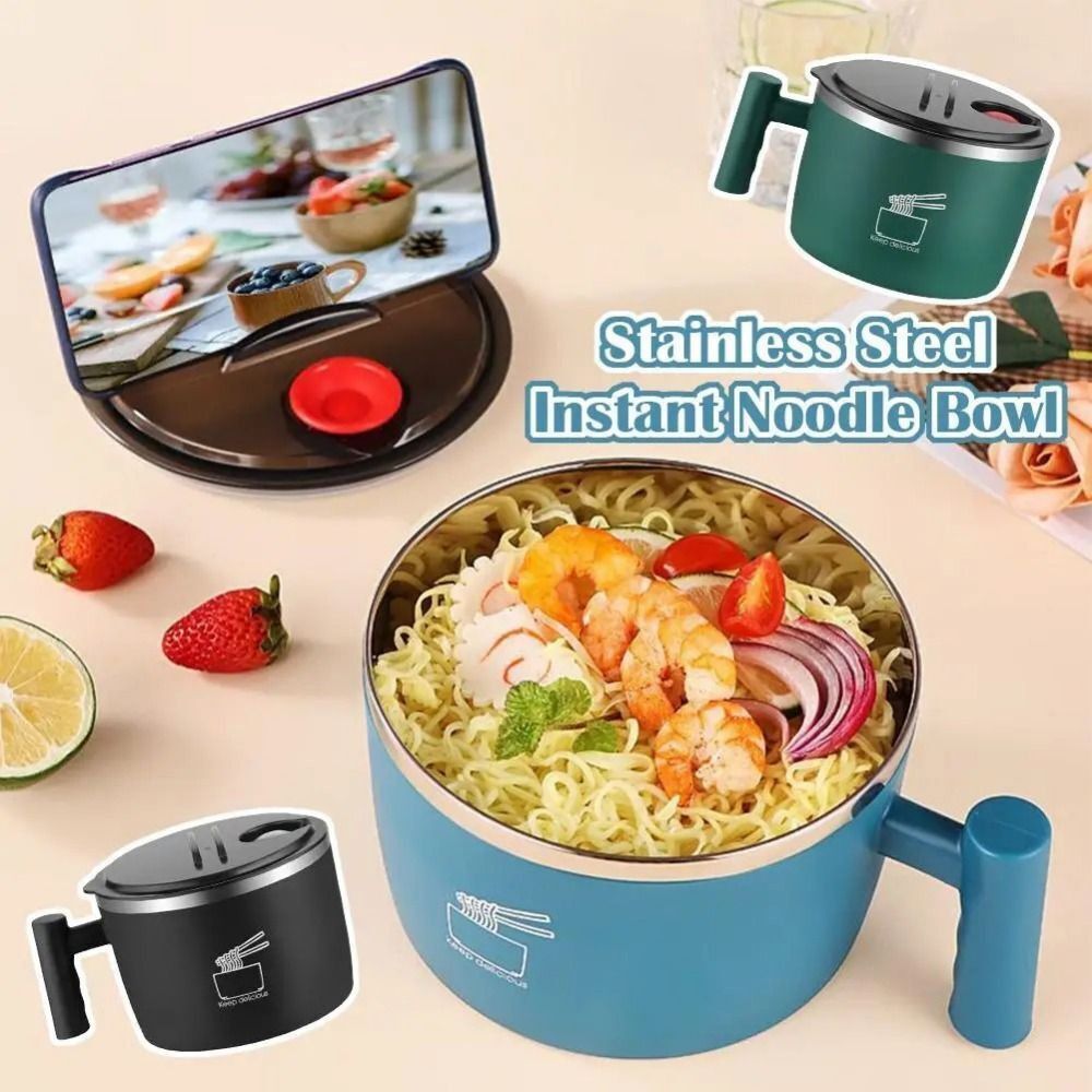 Portable Stainless Steel Ramen - Meal Prep Soup review and price