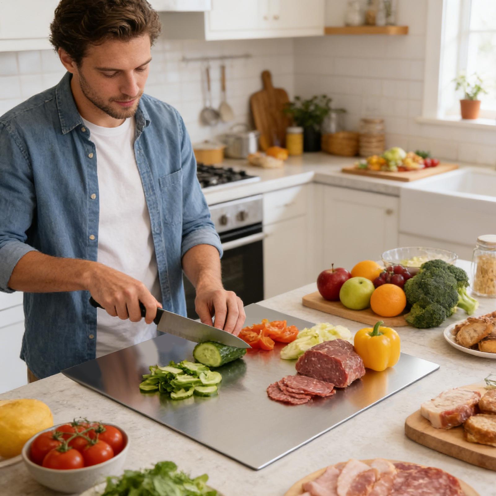 Stainless Steel Cutting Board  - Meal Prep Usa review and price