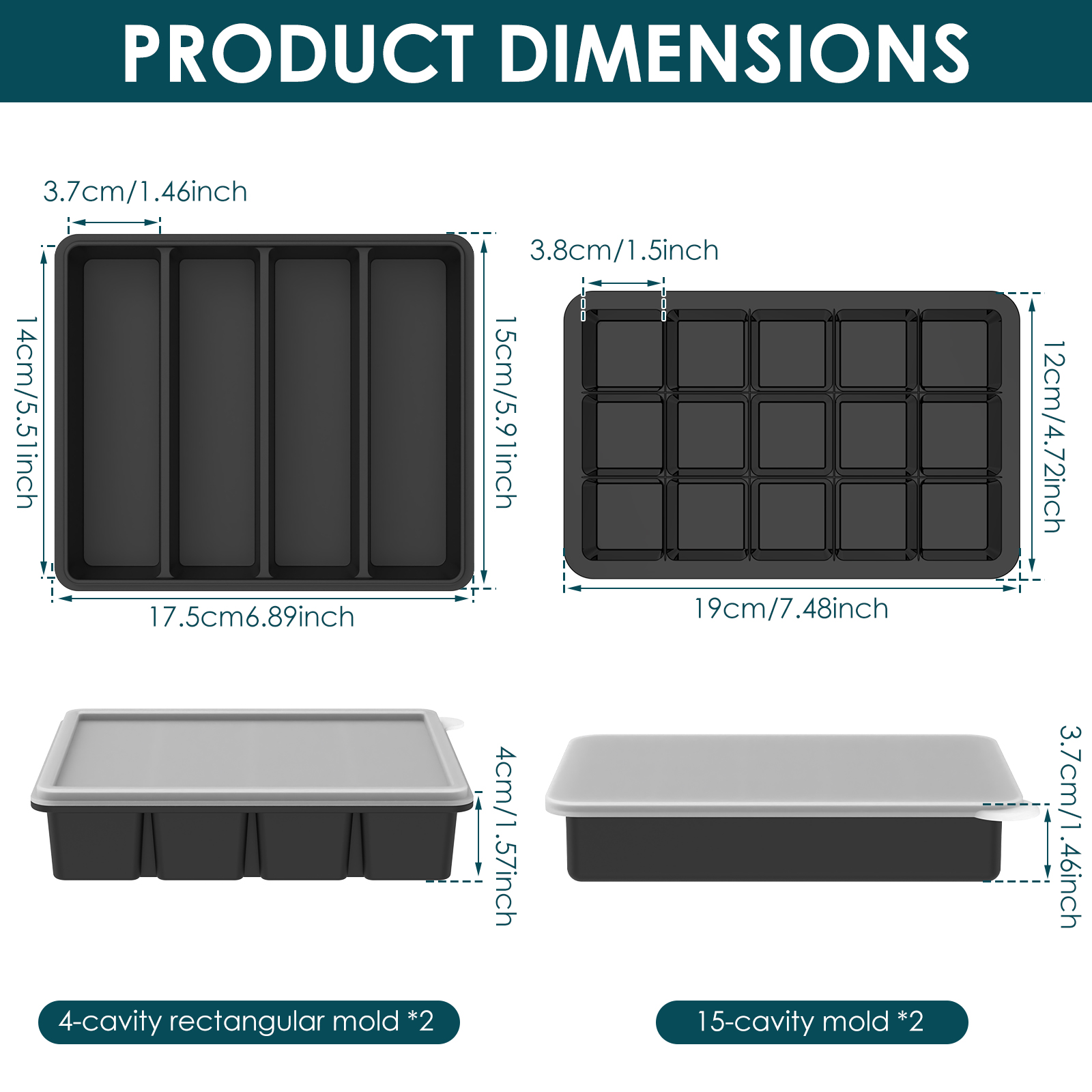 4 Pack Silicone Freezer Tray w - Meal Prep Soup review and price