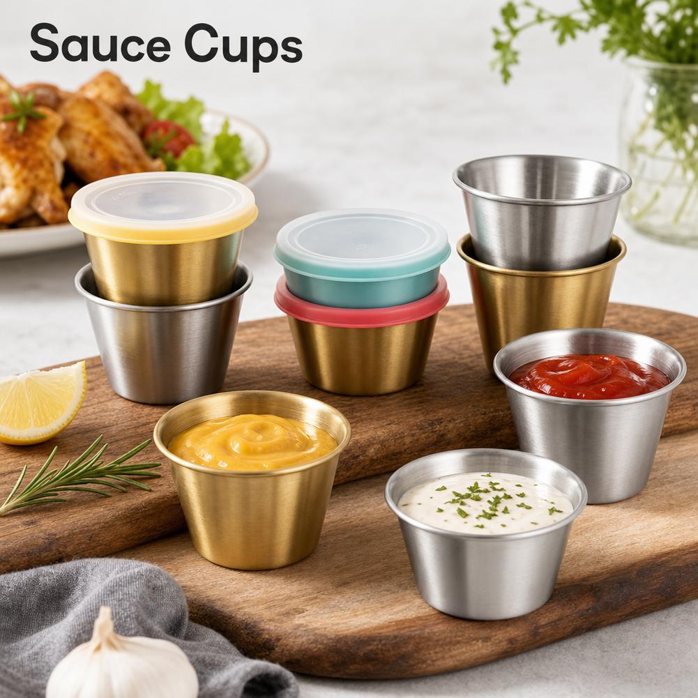 Stainless Steel Sauce Cups Min - Sauce Dipping Cup review and price