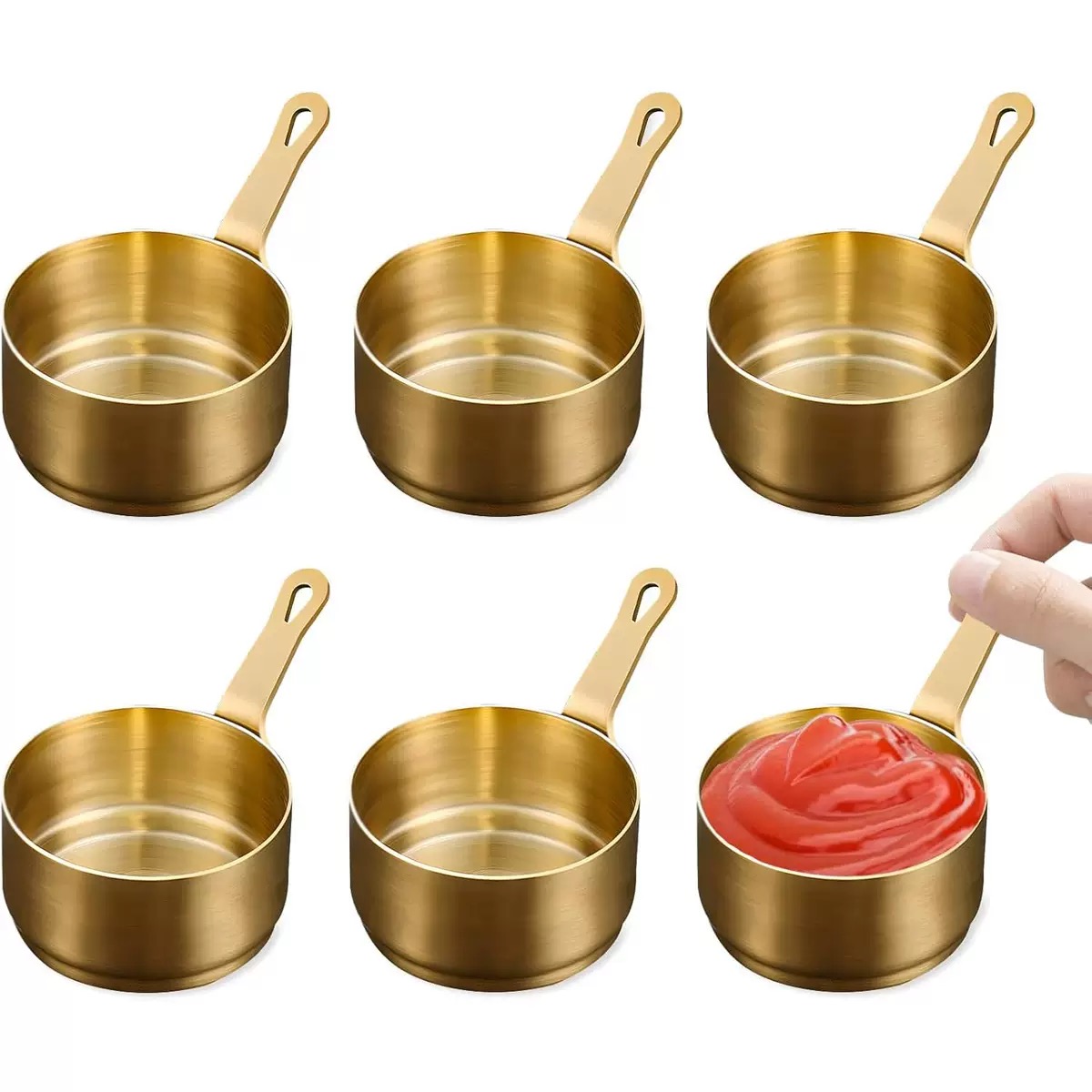 Mini Stainless Steel Sauce Cup - Sauce Dipping Cup review and price