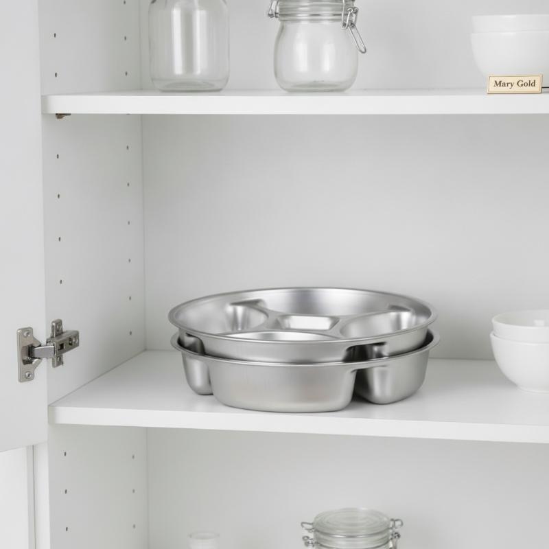 1PC Round Stainless Steel Divi - Meal Prep Usa review and price