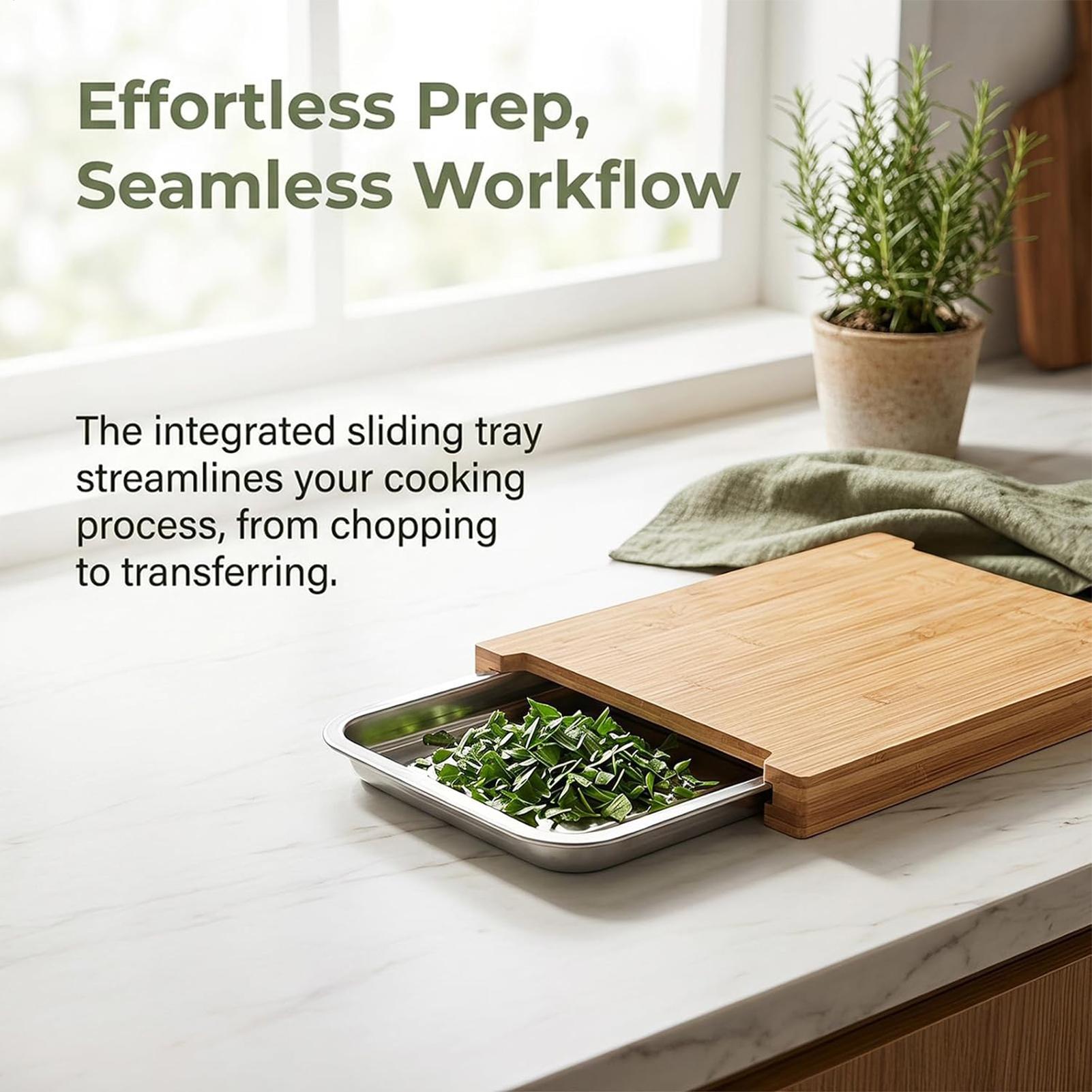 Wooden Cutting Board Non-Slip  - Meal Prep Usa review and price