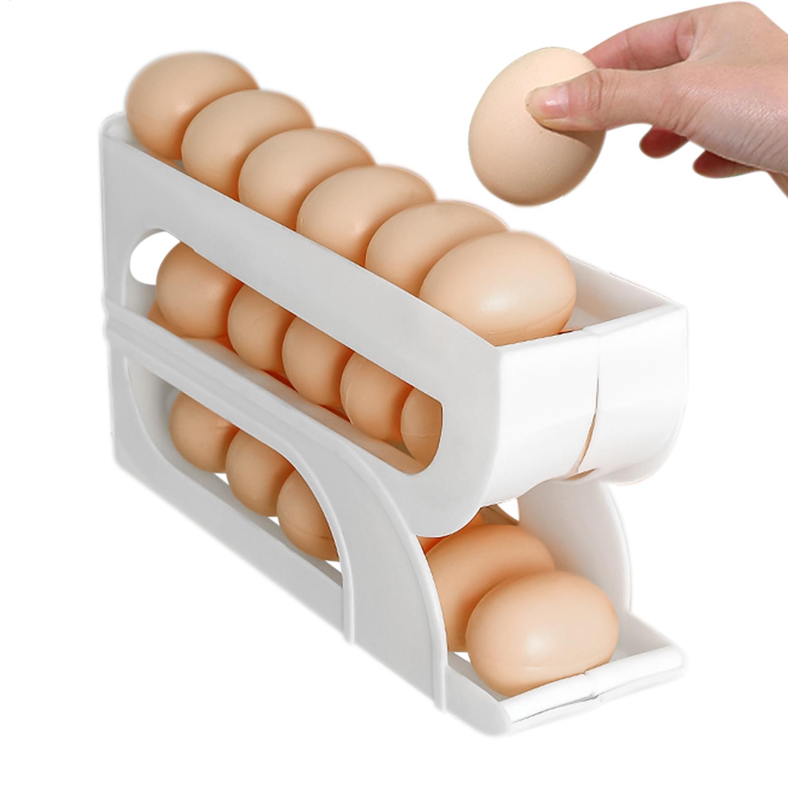 Egg Container for Refrigerator - Meal Prep Yellow review and price