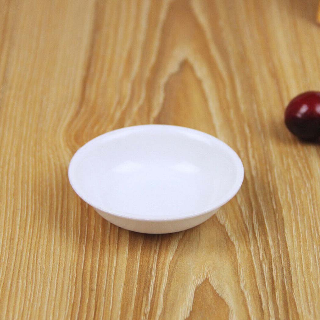 5pcs White Plastic Sauce Dishe - Sauce Dipping Cup review and price