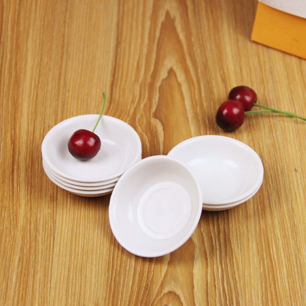 5pcs White Plastic Sauce Dishe - Sauce Dipping Cup review and price