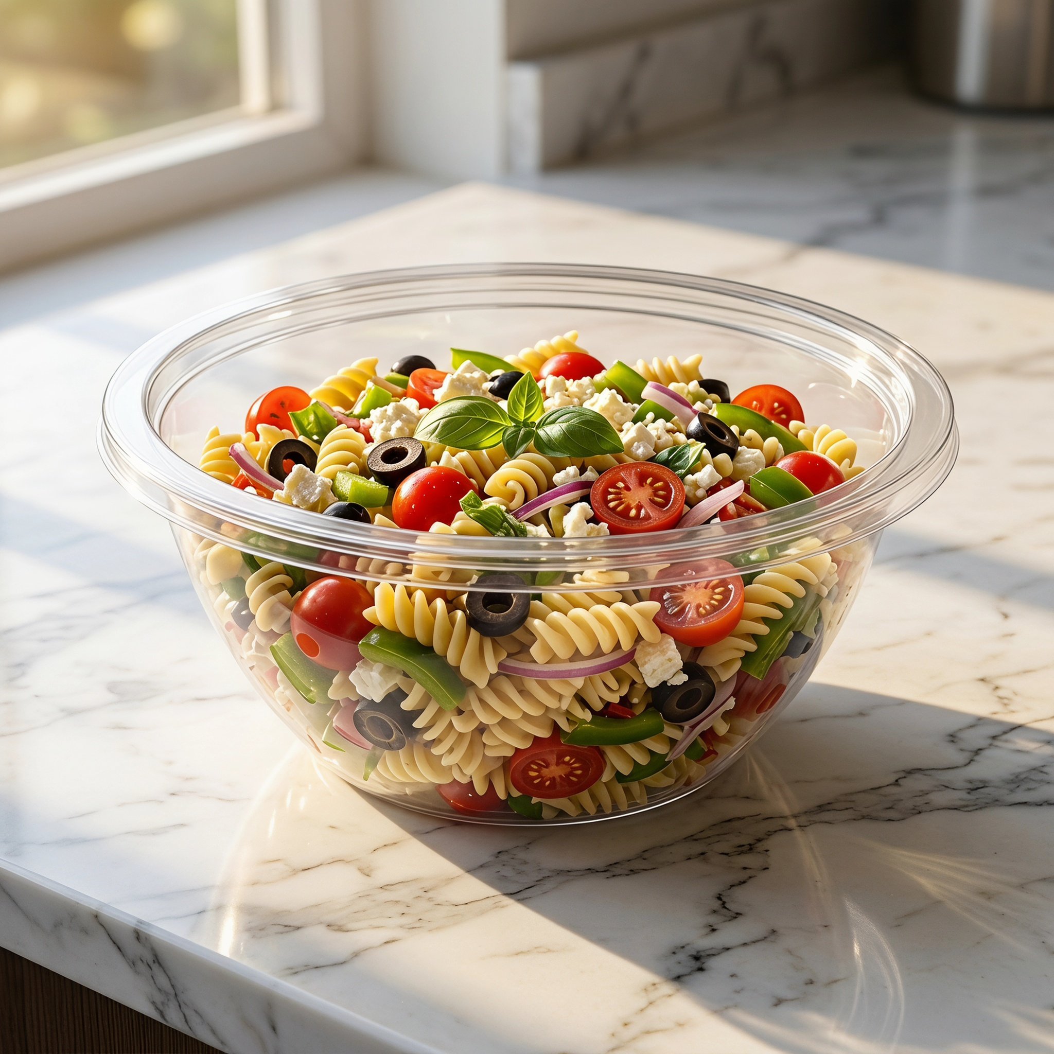 2Sets Clear Salad Mixing Bowls - Meal Prep Usa review and price