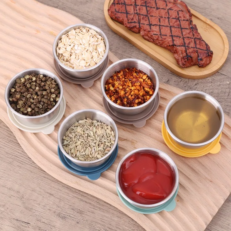 10/1pc 50ml Leakproof Stainles - Sauce Dipping Cup review and price