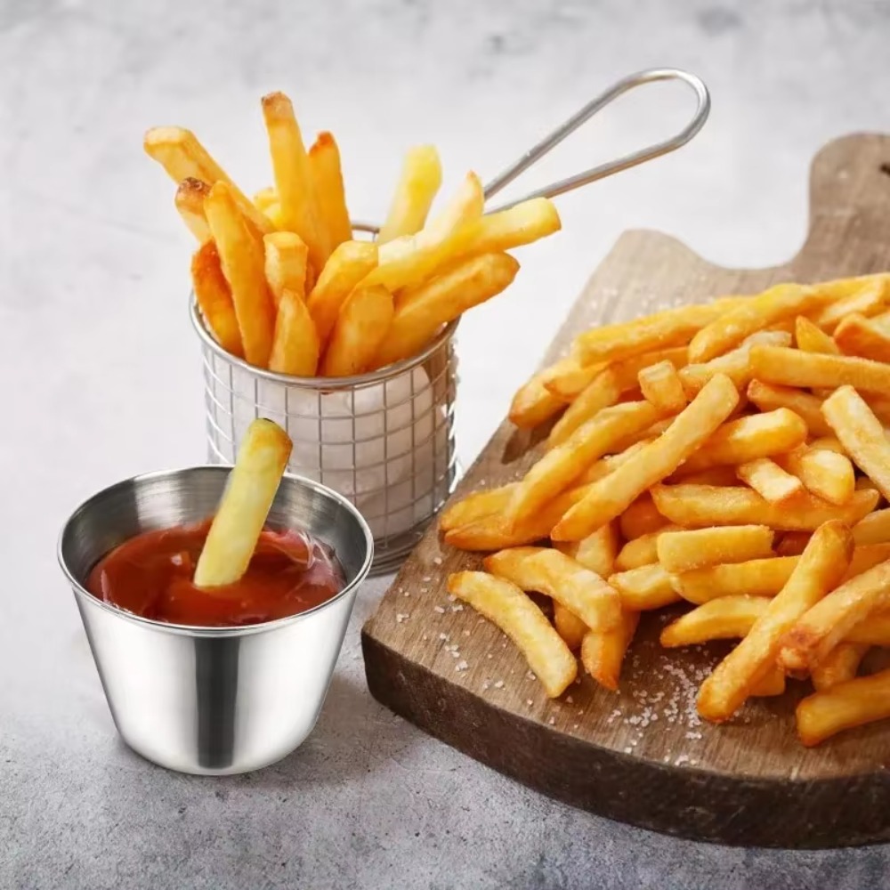 Round Stainless Steel Sauce Cu - Sauce Dipping Cup review and price