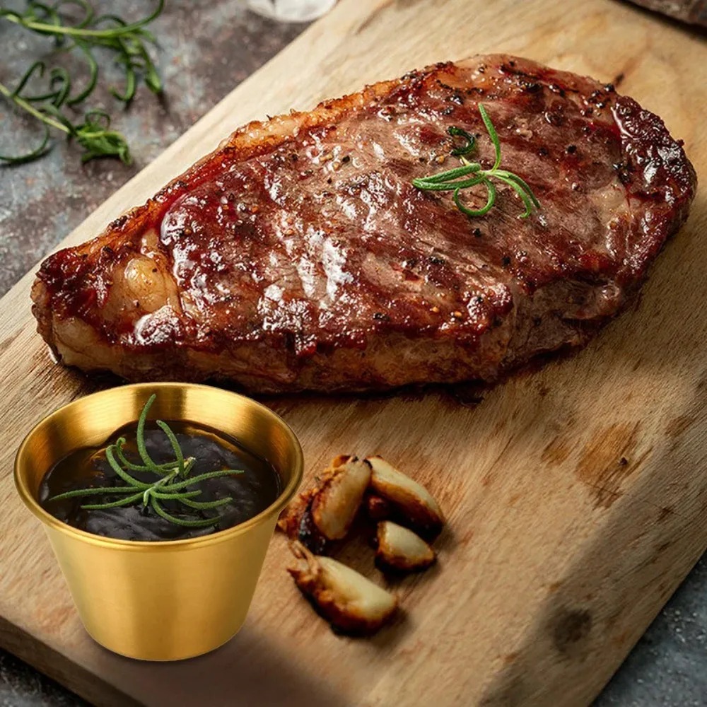 Round Stainless Steel Sauce Cu - Sauce Dipping Cup review and price