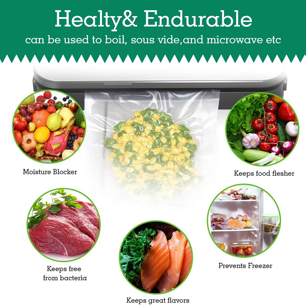Sous Vide Roll Bags for Vacuum - Meal Prep Vacuum Seal Containers review and price