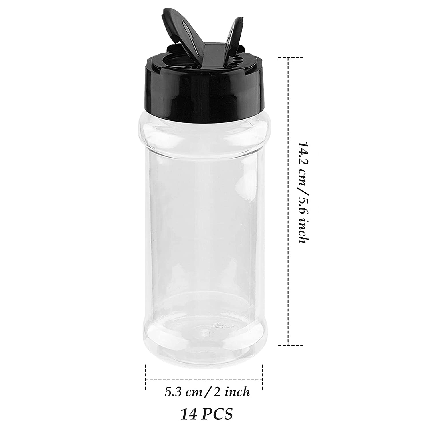 8Oz Spice Jar With Shaker Lids - Herb Keeper Bottle review and price
